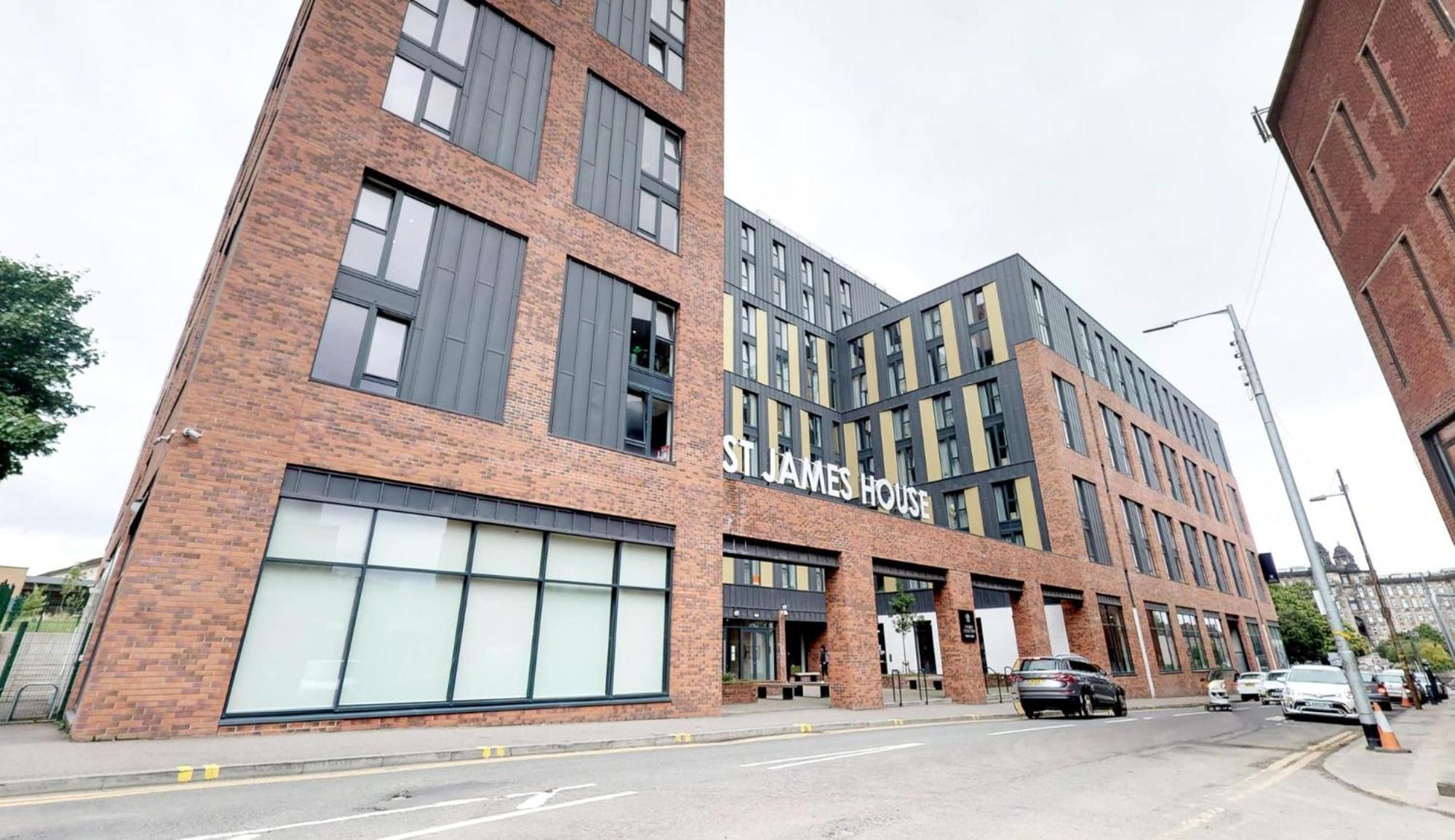 Stunning City Living Apartments At Abodus St James In Glasgow For Student Only Exterior photo